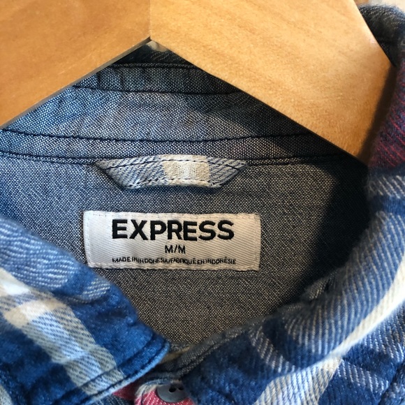 Express button down flannel - Picture 3 of 5